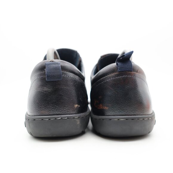 Birkenstock Islay Men's Size EU 43 Dark Brown Black Leather Casual Sneakers - Picture 5 of 10